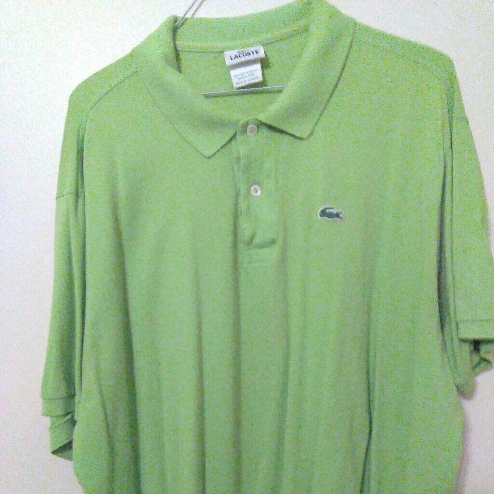 Lacoste Polo Shirt - Lime Green